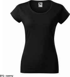 MALFINI Viper 161 - ADLER - Koszulka damska, 180 g/m, - czarny XL. Czarne t-shirty damskie Malfini, m, bez wzorów, bez kołnierzyka. Za 27.35 zł.