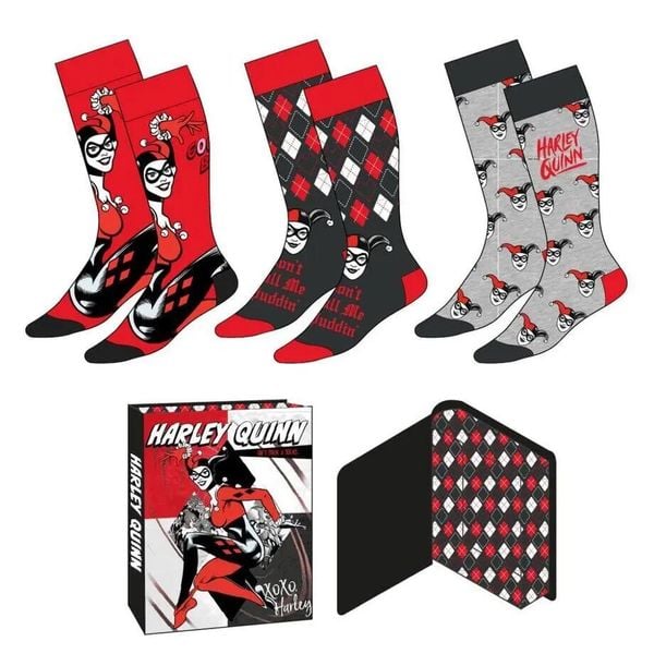 Skarpetki Cerda DC Comics (x3). Skarpety damskie Cerda, bez wzorów, z materiału. Za 151.50 zł.