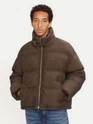 AMI Paris Kurtka zimowa HJK403.PA0009 Brązowy Regular Fit. Brązowe kurtki męskie AMI PARIS, na zimę, l, bez wzorów, z syntetyku, bez kaptura. Za 4,659.00 zł.