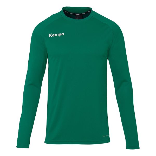 Koszulka z długim rękawem Kempa Performance. Czarne bluzki z długim rękawem męskie Kempa, l, bez wzorów, eleganckie, bez kołnierzyka. Za 170.00 zł.
