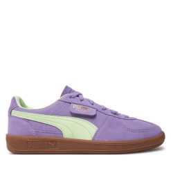 Sneakersy Puma. Fioletowe trampki i tenisówki chłopięce Puma, bez wzorów, bez zapięcia. Za 229.99 zł.