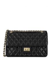 Badura Torebka TYL00490 Czarny. Czarne torebki do ręki damskie Badura, bez wzorów, z materiału, bez dodatków. Za 229.99 zł.