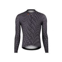 Termiczna koszulka z długim rękawem Etxeondo Aran. Szare bluzki z długim rękawem męskie ETXEONDO, xl, bez wzorów, bez kołnierzyka. Za 674.00 zł.
