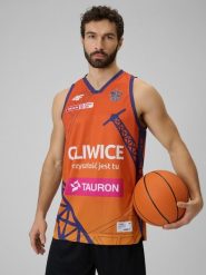 4F Koszulka meczowa replika domowa z sezonu 2025/26 męska 4F x GTK Gliwice - pomarańczowa S. Brązowe koszulki sportowe męskie 4f, l, bez wzorów, z materiału, sportowe, bez kołnierzyka. Za 219.99 zł.