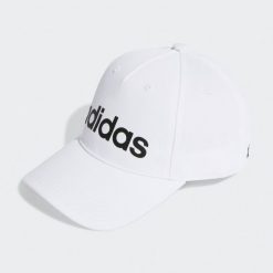 Czapka z daszkiem adidas. Białe czapki i kapelusze damskie Adidas, bez wzorów, sportowe. Za 59.99 zł.