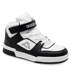 Sneakersy Kappa. Czarne półbuty chłopięce Kappa, bez wzorów, bez zapięcia. Za 159.99 zł.
