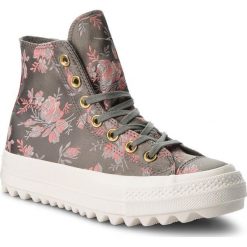 Sneakersy CONVERSE - Ctas Lift Ripple Hi 561656C River Rock/Floral/Egret. Półbuty damskie Converse. W wyprzedaży za 279.00 zł.