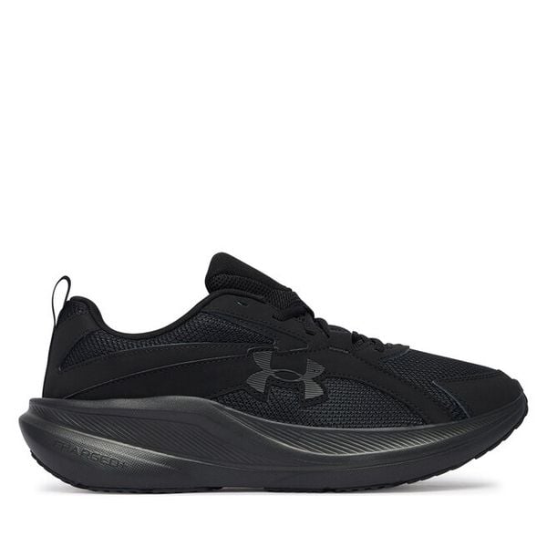 Buty do biegania Under Armour. Czarne buty sportowe męskie Under Armour, bez zapięcia, do biegania. Za 229.99 zł.