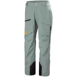 Spodnie narciarskie Helly Hansen Ridge Infinity Shell. Zielone spodnie snowboardowe męskie Helly Hansen, m, bez wzorów, narciarskie. Za 1,805.00 zł.