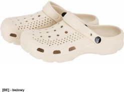 Reis BCTRACE - Klapki TRACE tworzywo EVA wsuwane pasek dwufunkcyjny przekładanyy na piętę wyprofilowana podeszwa komfort użytkowania - beżowy 40. Brązowe paski damskie Reis, bez wzorów, z tworzywa sztucznego. Za 18.08 zł.