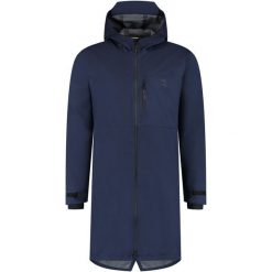 Kurtka przeciwdeszczowa BBB Rainshield Parka. Niebieskie parki męskie BBB CYCLING, m, bez wzorów, bez kaptura. Za 599.90 zł.