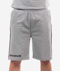 Spodenki sportowe Givova Terry Band jasnoszare 2XL. Szare krótkie spodenki sportowe męskie Givova, m, bez wzorów, z bawełny. Za 104.34 zł.