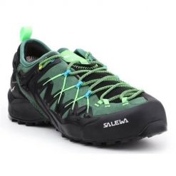 Buty trekkingowe męskie Salewa MS Wildfire Edge Gtx. Czarne trekkingi męskie Salewa, trekkingowe. Za 1,013.00 zł.
