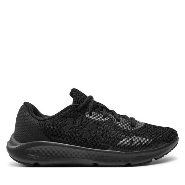 Buty do biegania Under Armour. Czarne obuwie sportowe damskie Under Armour, bez wzorów, do biegania. Za 279.99 zł.