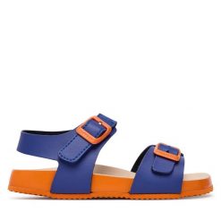 Sandały Garvalin. Niebieskie sandały chłopięce Garvalin, bez zapięcia. Za 189.99 zł.