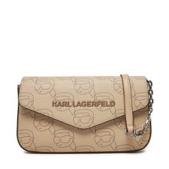 Torebka KARL LAGERFELD. Brązowe torebki do ręki damskie KARL LAGERFELD, bez wzorów, wizytowe, bez dodatków. Za 469.99 zł.