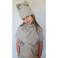 Czapka dziecięca szara r. 10/11. Szare czapki dla dzieci KU-KU. Za 64.32 zł.
