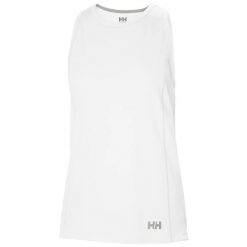 Damski tank top Helly Hansen Lifa Active Solen. Białe koszulki sportowe damskie Helly Hansen, s, bez wzorów, sportowe, bez kołnierzyka. Za 277.50 zł.