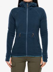 Bluza z kapturem damska Turbat Annapurna Fleece. Niebieskie bluzy damskie TURBAT, l, bez wzorów, z materiału, z kapturem. Za 280.49 zł.