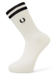 Fred Perry Skarpety Mężczyźni biały, 39-42. Białe skarpety męskie Fred Perry, bez wzorów, z bawełny. Za 119.95 zł.