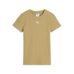 T-shirt dziewczęcy Puma ESS Elevated G. Czerwone t-shirty i topy dla dziewczynek Puma, bez wzorów, bez ramiączek. Za 152.00 zł.