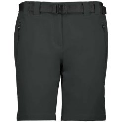 Szorty damskie CMP. Czarne szorty sportowe damskie CMP, l, bez wzorów, sportowe, trekkingowe. Za 239.00 zł.