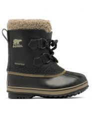 Sorel Śniegowce Yoot Pac Tp Boot Wp 2117082013 Czarny. Czarne buty zimowe chłopięce Sorel, bez wzorów, ze skóry, bez zapięcia. Za 349.99 zł.