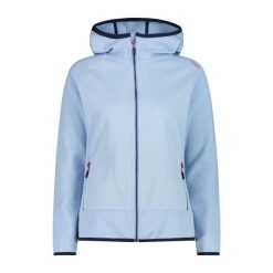 Damska kurtka z kapturem CMP. Niebieskie kurtki damskie CMP, bez wzorów, z kapturem. Za 304.00 zł.