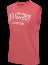 Hummel nwlLOGO TANK TOP bezrękawnik z bawełny organicznej i poliestru z. Czerwone t-shirty męskie Hummel, xl, bez wzorów, z bawełny, bez kołnierzyka. Za 149.00 zł.