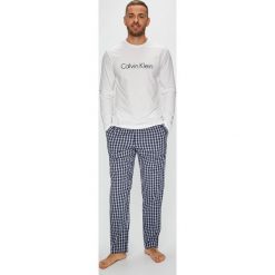 Calvin Klein Underwear - Piżama. Szare piżamy męskie Calvin Klein Underwear, z nadrukiem, z bawełny. Za 299.90 zł.