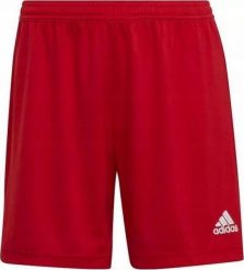 Adidas Spodenki damskie adidas Entrada 22 czerwone HI0002 L. Czerwone szorty sportowe damskie Adidas, l, bez wzorów, sportowe. Za 65.33 zł.