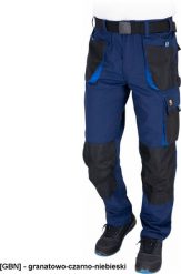 Reis OX-OGR-T - Spodnie ochronne do pasa OGR, męskie - granatowo-czarno-niebieski 44. Brązowe spodnie materiałowe męskie Reis, m, bez wzorów. Za 65.41 zł.