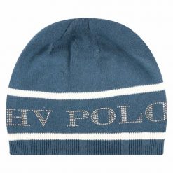 Kapelusz damski HV Polo Alice. Niebieskie czapki i kapelusze damskie HV POLO, bez wzorów, z dzianiny, eleganckie. Za 231.50 zł.