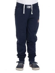 Bluza z bawełna z kieszenie na co dzień na siłownię. Niebieskie bluzy męskie LEONE 1947 APPAREL, bez wzorów, z bawełny, bez kaptura, na fitness i siłownię. Za 63.11 zł.