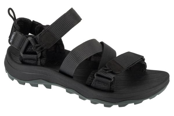 Sandały męskie, Speed Fusion Sport Rmx. Czarne sandały męskie Merrell, z materiału, bez zapięcia. Za 382.00 zł.