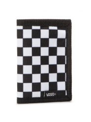 Vans Portfel Slipped VN000C32HU01 Czarny. Czarne portfele męskie Vans, bez wzorów, z materiału. Za 69.99 zł.