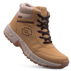 Buty męskie sportowe zimowe LOTTO EVEDAL MID BLACK. Brązowe buty sportowe męskie Lotto, bez zapięcia. W wyprzedaży za 124.00 zł.