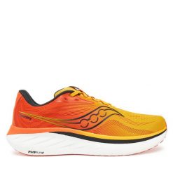 Buty do biegania Saucony. Brązowe buty sportowe męskie Saucony, bez zapięcia, do biegania. Za 469.99 zł.