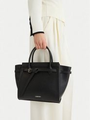 Lasocki Torebka CEO-LSK-X-003-09 Czarny. Czarne torebki do ręki damskie Lasocki, bez wzorów, z materiału, bez dodatków. Za 219.99 zł.