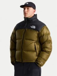 The North Face Kurtka puchowa 1996 Retro Nuptse NF0A3C8DRL51 Zielony ciemny Regular Fit. Zielone kurtki męskie The North Face, m, bez wzorów, z puchu, retro, bez kaptura. Za 1,599.00 zł.