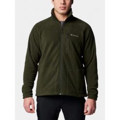 Bluza Polarowa Męska Columbia Fast Trek II. Zielone bluzy męskie Columbia, m, bez wzorów, z polaru, bez kaptura, trekkingowe. Za 239.00 zł.