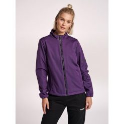 Kurtka damska Hummel North Softshell. Czarne bluzy sportowe damskie Hummel, xl, bez wzorów, z softshellu, bez kaptura, do piłki ręcznej. W wyprzedaży za 285.50 zł.
