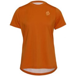 Damski jersey Silvini Denna. Brązowe koszulki sportowe damskie Silvini, bez wzorów, z jersey, bez kołnierzyka, bez ramiączek, rowerowe. Za 189.99 zł.