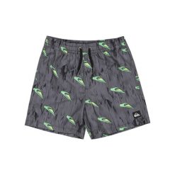Szorty kąpielowe dla Chłopcy NEXT GEN 14" Czarny. Czarne szorty dla chłopców Quiksilver, bez wzorów, z materiału. Za 159.99 zł.