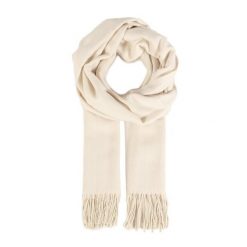 Szal Acccessories. Białe szaliki i chusty damskie ACCCESSORIES, bez wzorów. Za 49.99 zł.