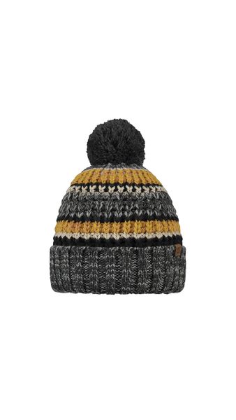 Czapka Barts Goser. Szare czapki i kapelusze męskie Barts, na zimę, bez wzorów, z dzianiny, eleganckie. Za 129.50 zł.