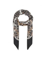 Guess Chusta AW5412 POL03 Czarny. Czarne czapki i kapelusze damskie Guess, z aplikacjami, z poliesteru. Za 139.99 zł.