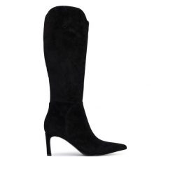 Kozaki Guess. Czarne kozaki damskie Guess, bez obcasa, na szpilce. Za 1,019.00 zł.