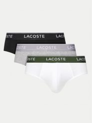 Lacoste Komplet slipów 8H1293 Kolorowy. Slipki męskie Lacoste, m, bez wzorów, z bawełny. Za 179.99 zł.