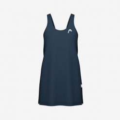 SPIRIT Dress Women. Niebieskie koszulki sportowe damskie Head, xs, bez wzorów, bez kołnierzyka, bez ramiączek. W wyprzedaży za 304.00 zł.